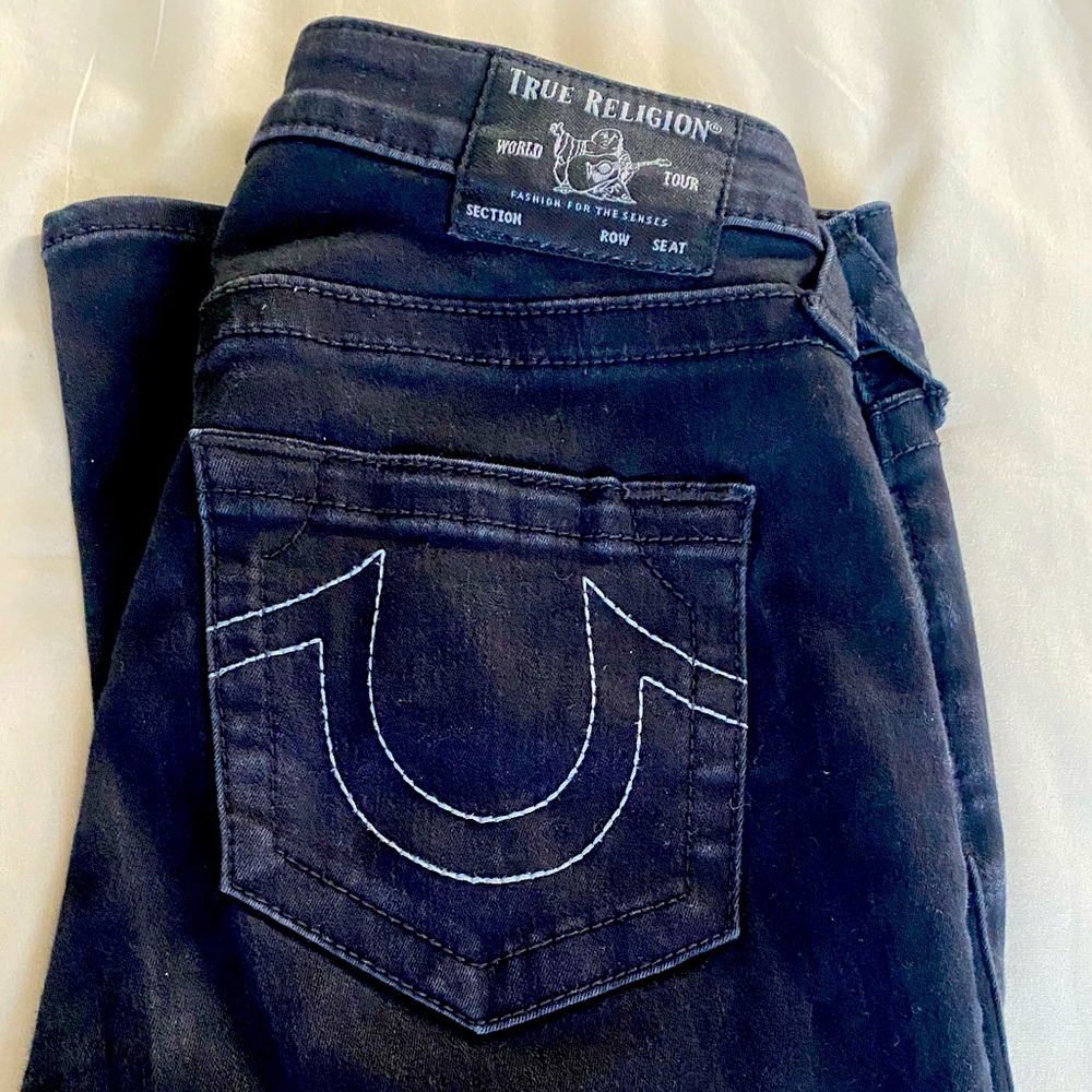 TRUE RELIGION JENNIE CRYSTAL SKINNY JEAN